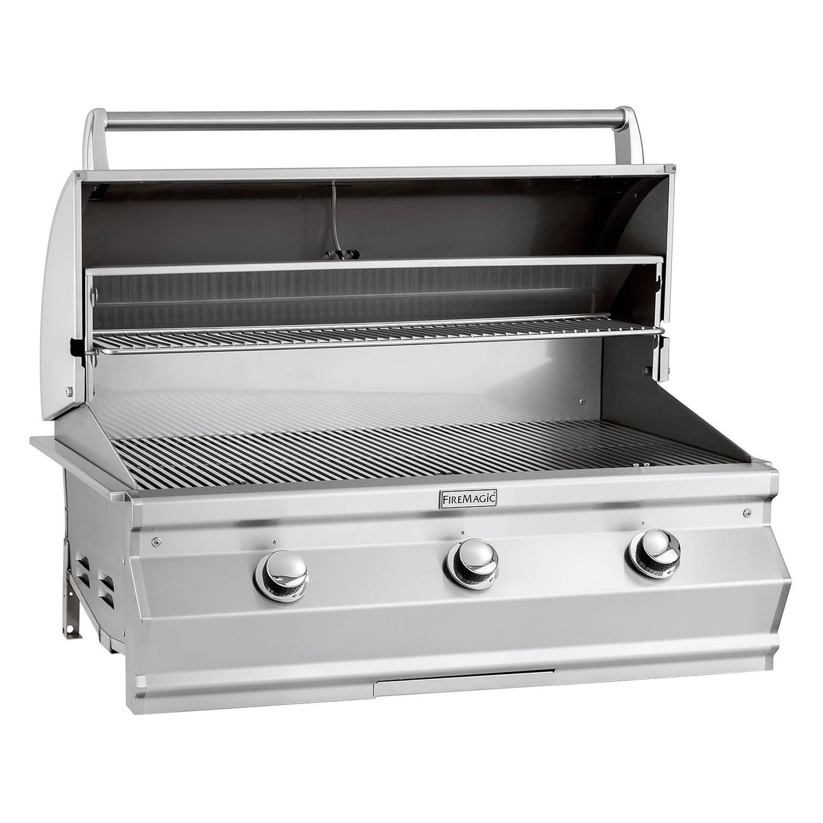 Fire Magic Choice Muilt-User 36 Inch 3 Burner Built-In Gas Grill with Analog Thermometer