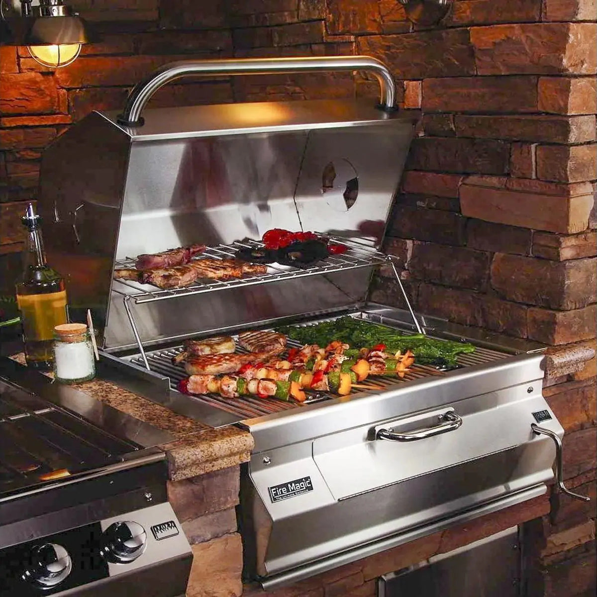 Fire Magic Legacy 30 Inch Built-In Charcoal Grill