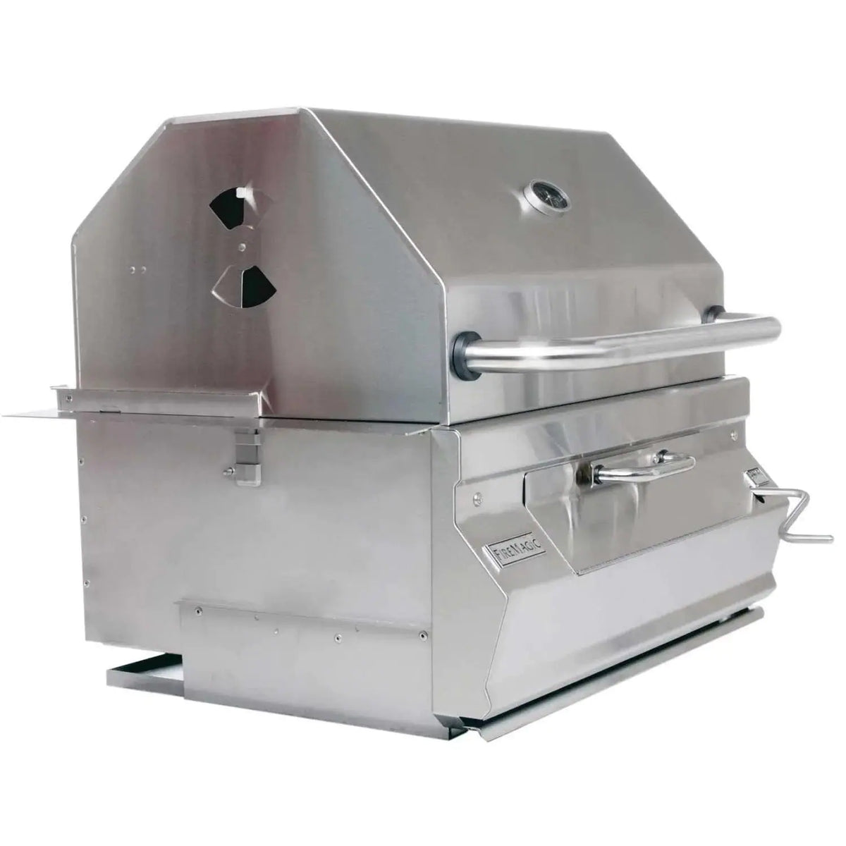 Fire Magic Legacy Charcoal Grill - Angled View