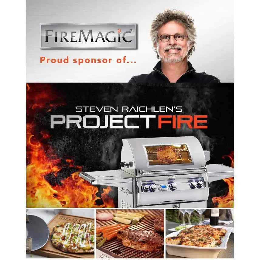 Fire Magic Legacy 30 Inch Built-In Charcoal Grill