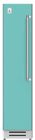 Hestan 18 Inch Freezer Column	KFCL18TQ	Turquoise	Left_Hinged	Front View