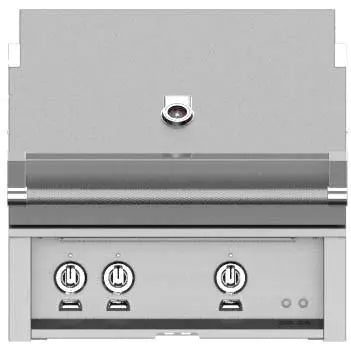 Hestan 30-Inch Built-In Gas Grill with Sear Burner and Rotisserie