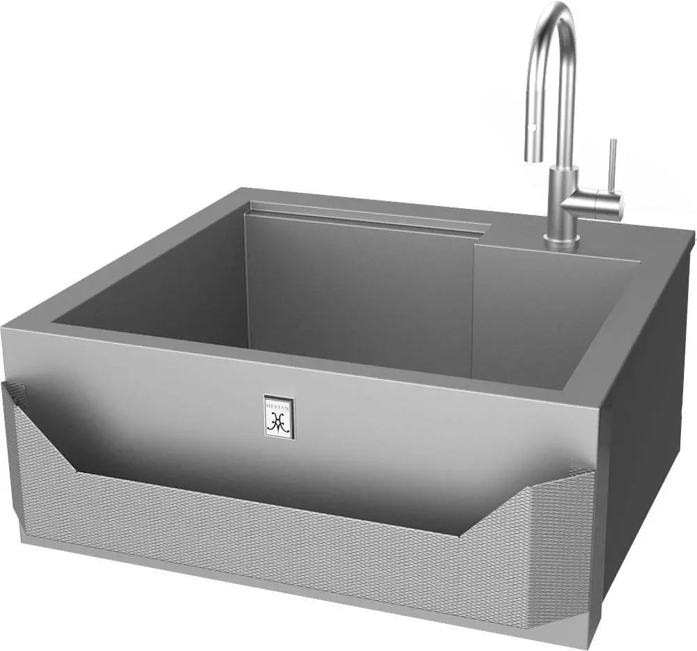 Hestan 30-Inch Insulated Sink Angled View