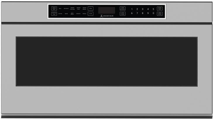 Hestan 30 Inch Microwave Drawer Front View