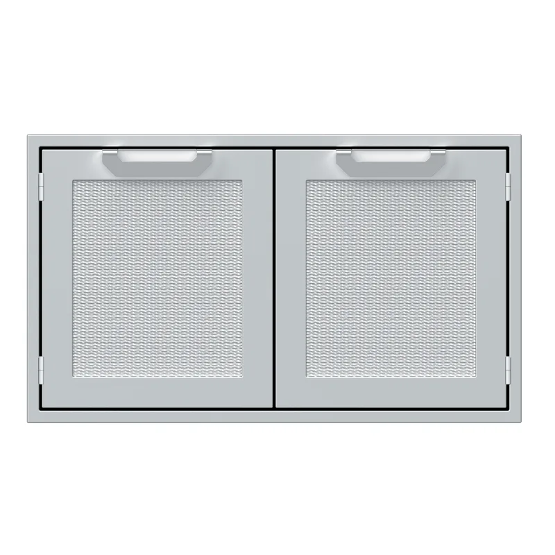 Hestan 36-Inch Double Sealed Pantry Storage Doors Front View