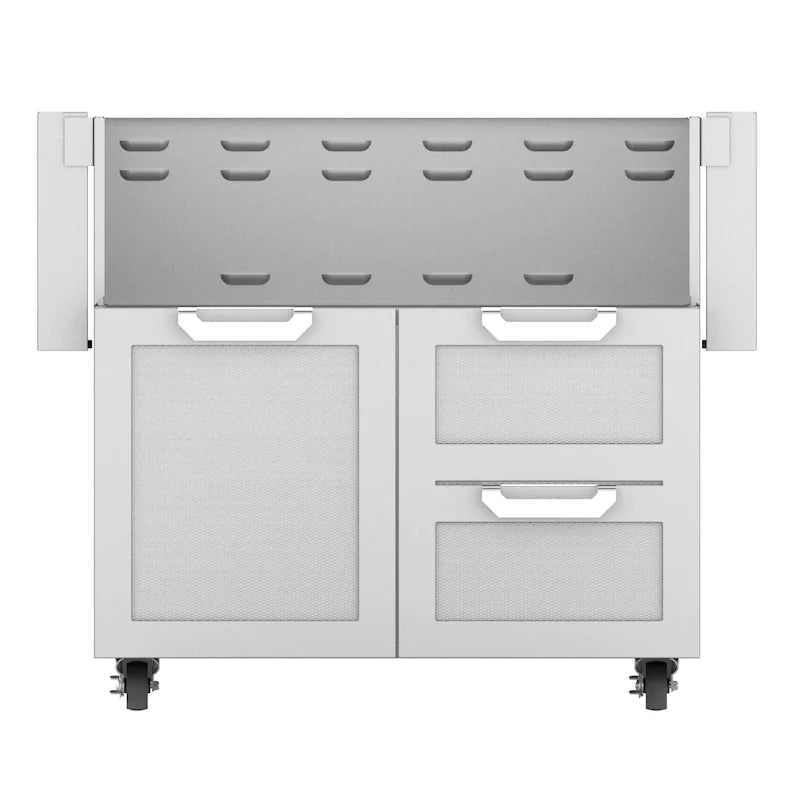 Hestan 36-Inch Double Drawer And Door Tower Cart Only