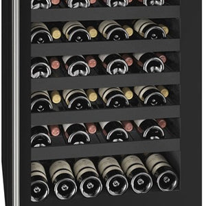 U-Line 1 Class 48 Bottle 24 Inch Wine Refrigerator Black