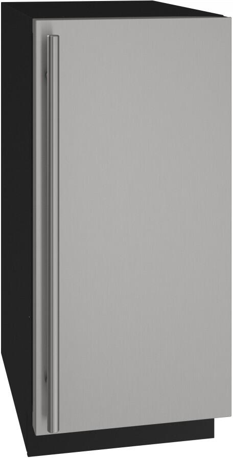 Main Image, UHNP315-SS01A 15&quot; 3 Class Built-In Ice Maker with Nugget Ice Cubes, 90 lbs. Daily Ice Production, Drain Pump and Internal Water Dispenser in Stainless Steel