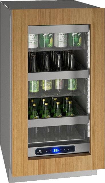 Main Image, Custom Panel and Handle Not Included, UHRE518-IG01A 5 Class 18" Refrigerator with 3.7 cu. ft. Capacity, Three Slide & Secure Bins, LED Lighting and Soft Close Door in Panel Ready