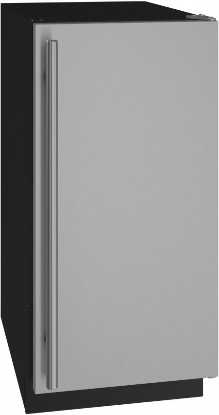 Main Image, UANB115-SS01A 15" ADA Compliant Built-In Ice Maker with Nugget Ice Cubes, 90 lbs. Daily Ice Production and 30 lbs. Storage Capacity in Stainless Steel