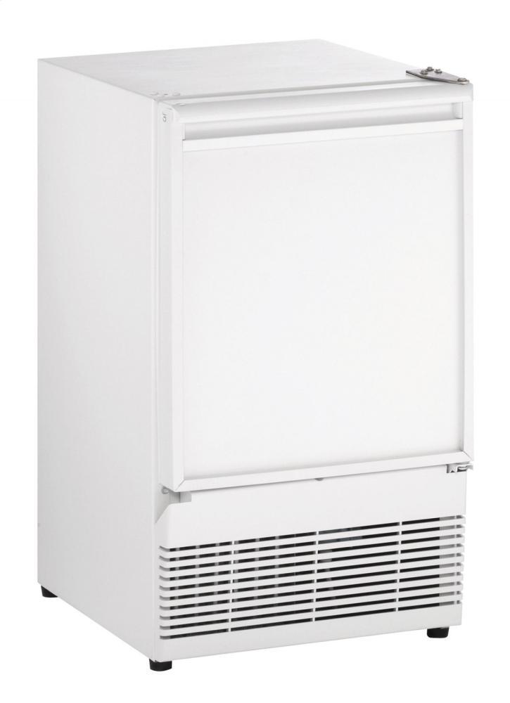 U-BI98W-00A 15&quot; Ice Maker with Energy Efficiency, 25 lbs. of Daily Production/Storage, Field Reversible Door, Crescent Ice Shape and ADA Compliance, in White, 7