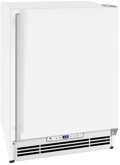 UARI121WS01A Compact Refrigerator, UARI121-WS01A 21&quot; ADA Collection Compact Refrigerator with 2.1 cu. ft. Capacity, Ice Maker, Freezer Compartment, Frost Free Operation and Reversible Hinge in White