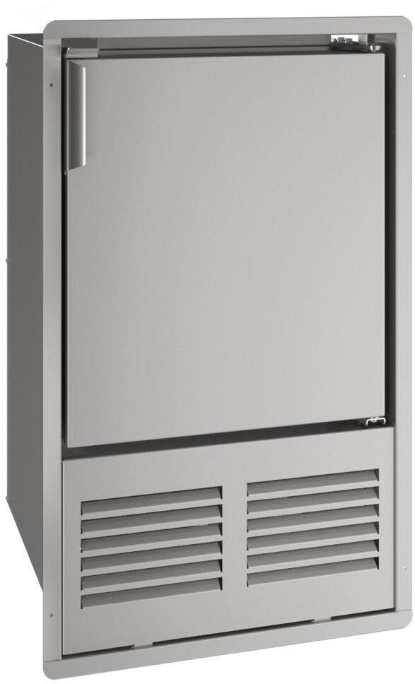 Main Image, UMCR014-SD01A 14&quot; Marine Crescent Ice Maker with 23 lbs. Daily Ice Production, 12 lbs. Storage Capacity, Flange Flush to Door, Reversible Hinge and 115 Volts in Stainless Steel