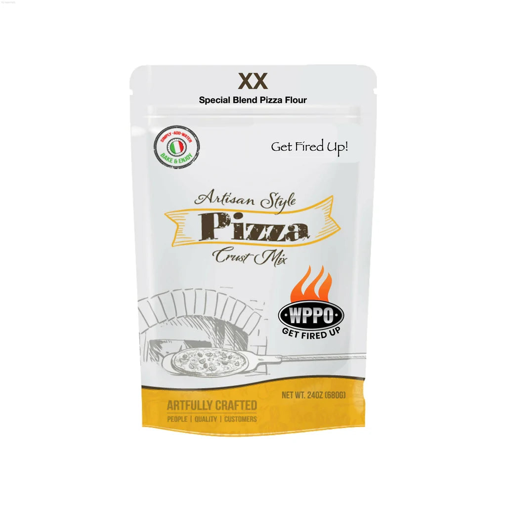 WPPO Artisan Style Pizza Crust Mix Front View