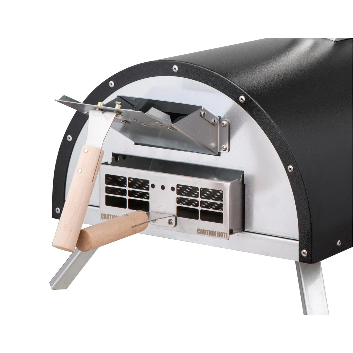 WPPO Le Peppe Portable Wood Fired Pizza Oven Back Feed
