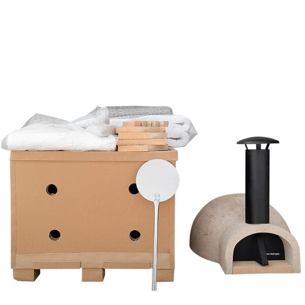 WPPO Tuscany Wood Fired Outdoor Pizza Oven Kit Front View