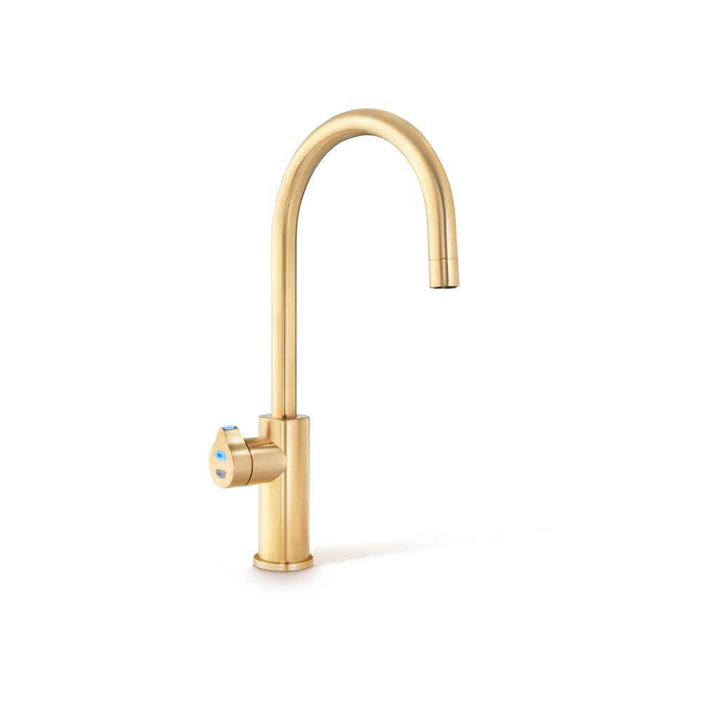 Zip Water Arc HydroTap Boiling Chilled Sparkling Drinking Faucet Brushed Gold