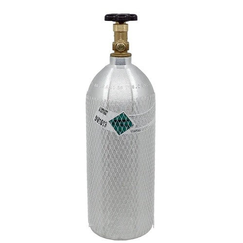 Zip Water Single 5 lbs CO2 Refillable or Recyclable Cylinder - For Boiling-Chilled-Sparkling and Chilled Sparkling Systems