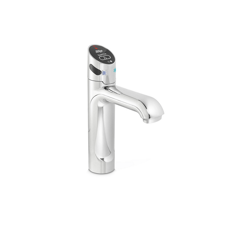 Zip Water Touch-Free Wave HydroTap Chilled Sparkling Drinking Faucet - Bright Chrome